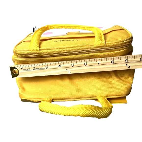 Giraffe Creation Kids Lunch Bag Insulated Cooler Dog Design 8in x 9in Yellow - Picture 6 of 10